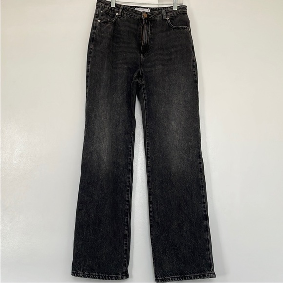Garage Denim - Garage 90s straight leg black jeans